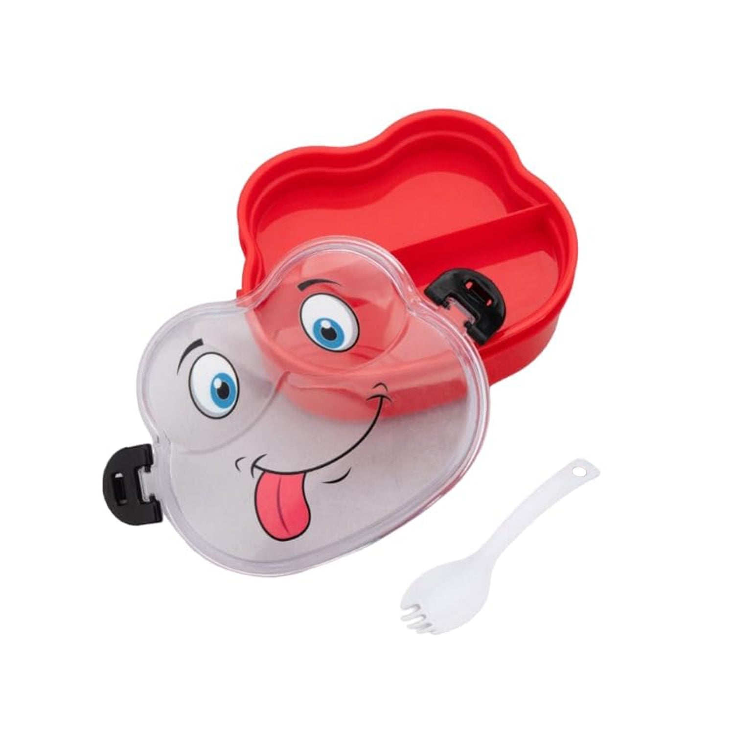 Adorable Double Layer Froggy Lunch Box with Spoon Included Adorable Double Layer Froggy Lunch Box with Spoon Included
